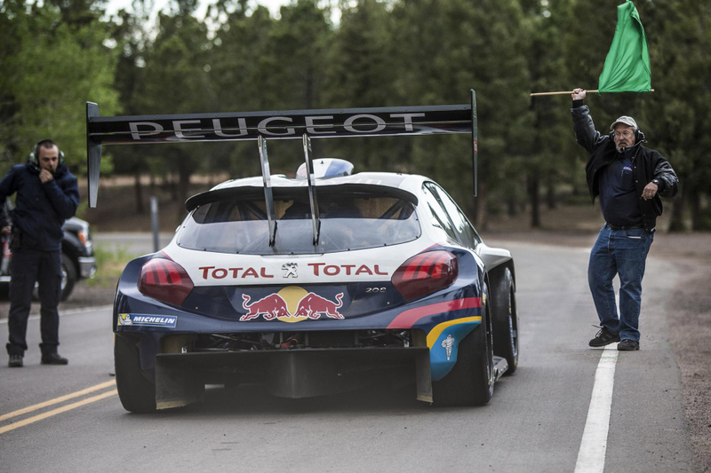 Illustration for article titled Sebastien Loeb Is Ready To Conquer Pikes Peak With Peugeot